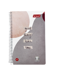 Spiral Notebook No. 66 - 80 & 160 Pages (14.5cm x 22.5cm)