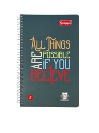 Spiral Notebook No. 66 - 80 & 160 Pages (14.5cm x 22.5cm)