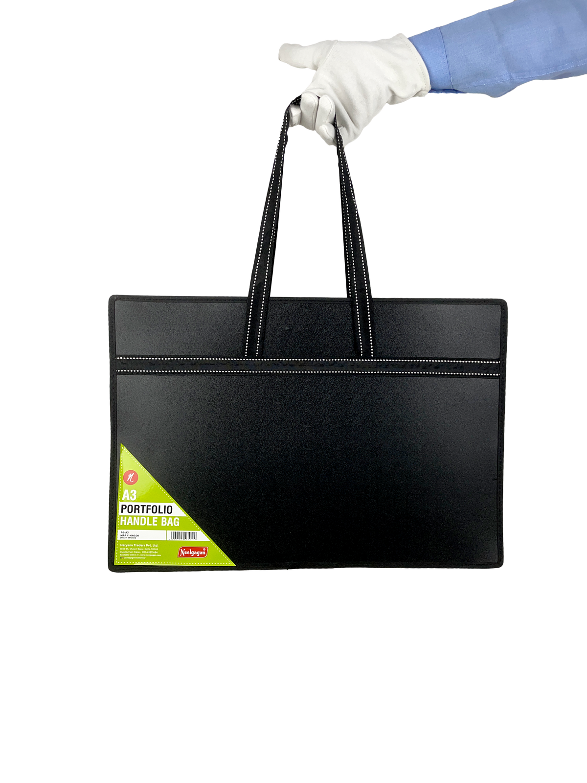 Portfolio Handle Bag A2 / A3 Size Black Color