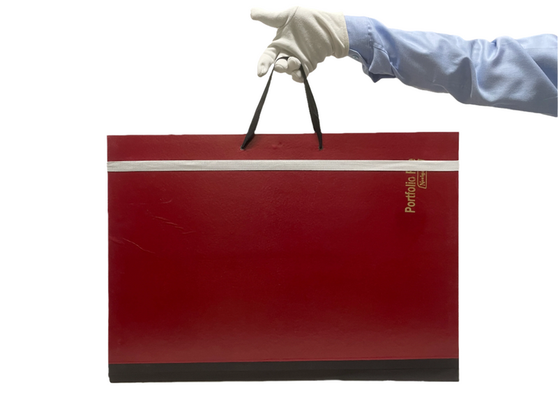 Portfolio File, (44cm X 62cm), Folder with Elastic Band (Suitable for A2 / A3 Size)