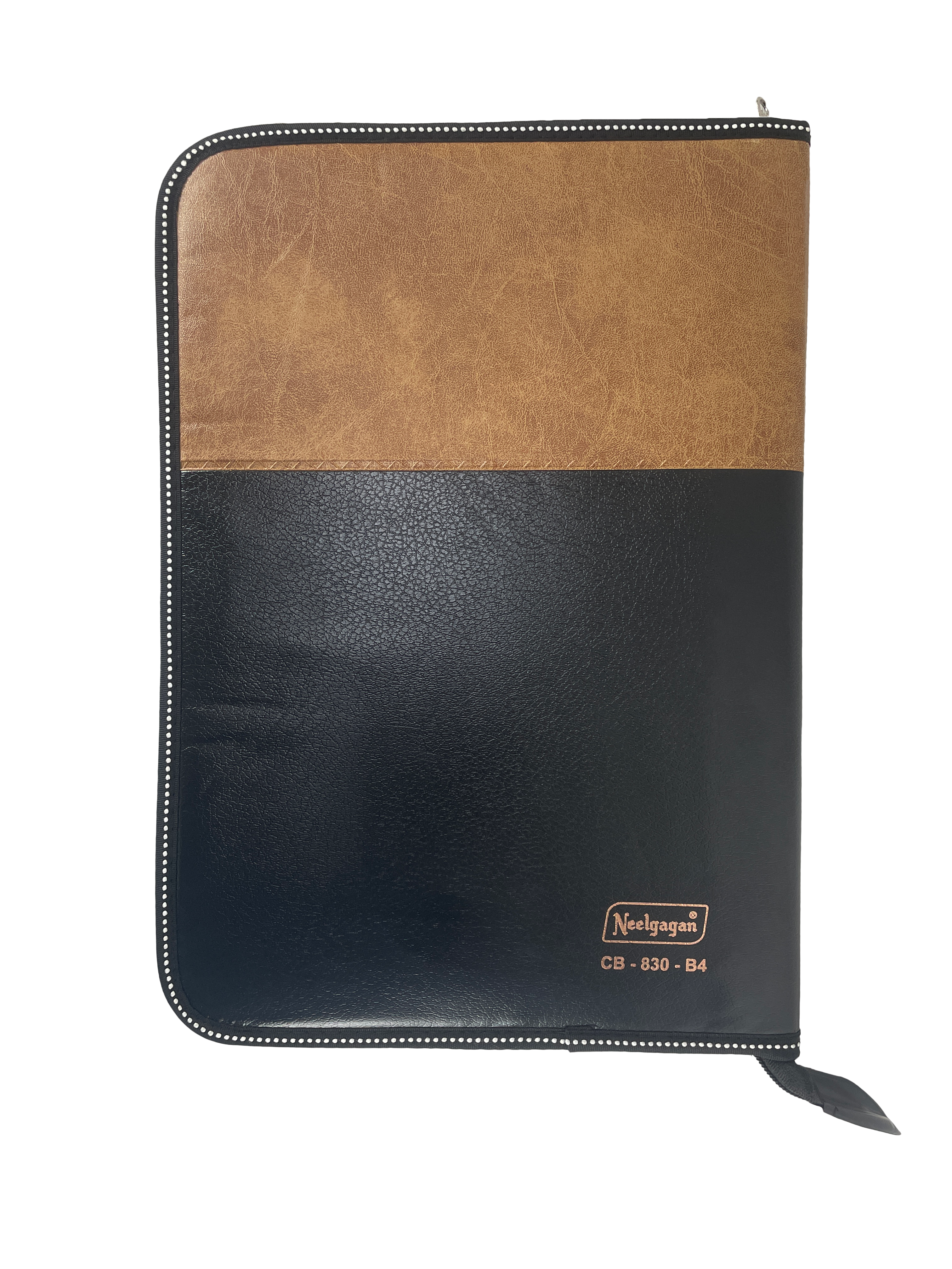 CB - 830 (Chain bag) Executive Portfolio Folder - with 20 Pockets  B4 (Leaves) - (Size : 38cm x 26.5cm)