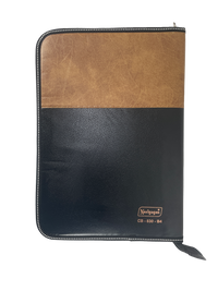 CB - 830 (Chain bag) Executive Portfolio Folder - with 10,20,30 Or 40 Pockets  B4 (Leaves) - (Size : 38cm x 26.5cm)