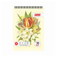 My Sketch Book A5- 50 Sheets (Twin Wiro Bound) (White Cartridge 140 GSM) 14.7cm X 21cm (Suitable for Drawing & Sketching)