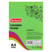 Coloured Paper (Plain-Thick) - Pack of 20 Color Sheets in A4, A3, A2 & A1 Chart Paper (Suitable for Drawing & Sketching) 150 GSM