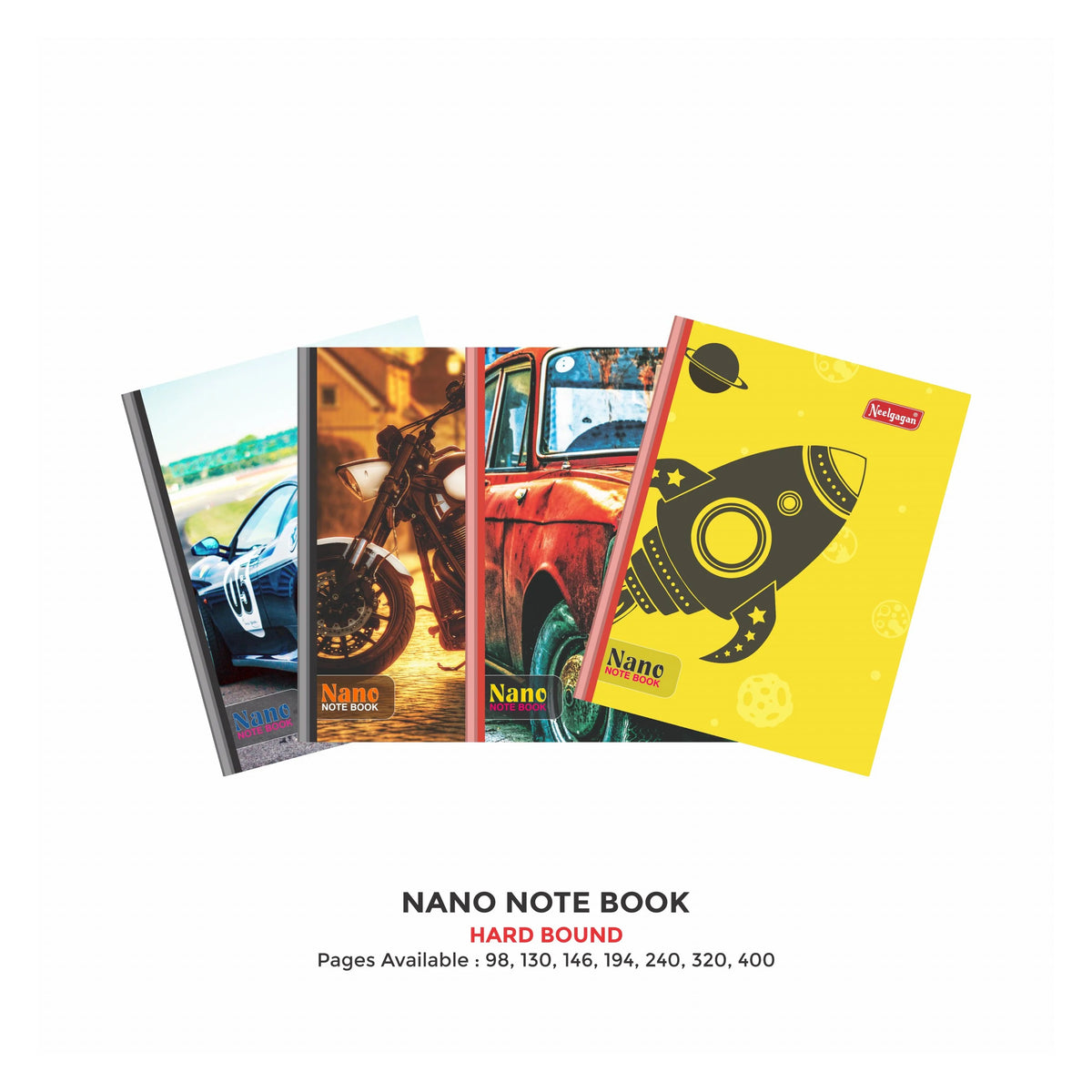 Nano Notebook, (15.0cm x 19.0cm) Hardbound