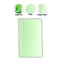 Note Sheet Pad | Legal Size | 200 Pages | Ledger Paper (Azure Laid)