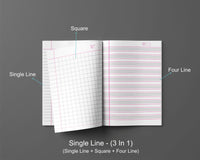 My Buddy Notebook, Copy Size (18cm X 24cm) Softcover
