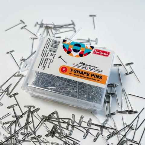 Neelgagan T-Shape Pins – 50 pcs