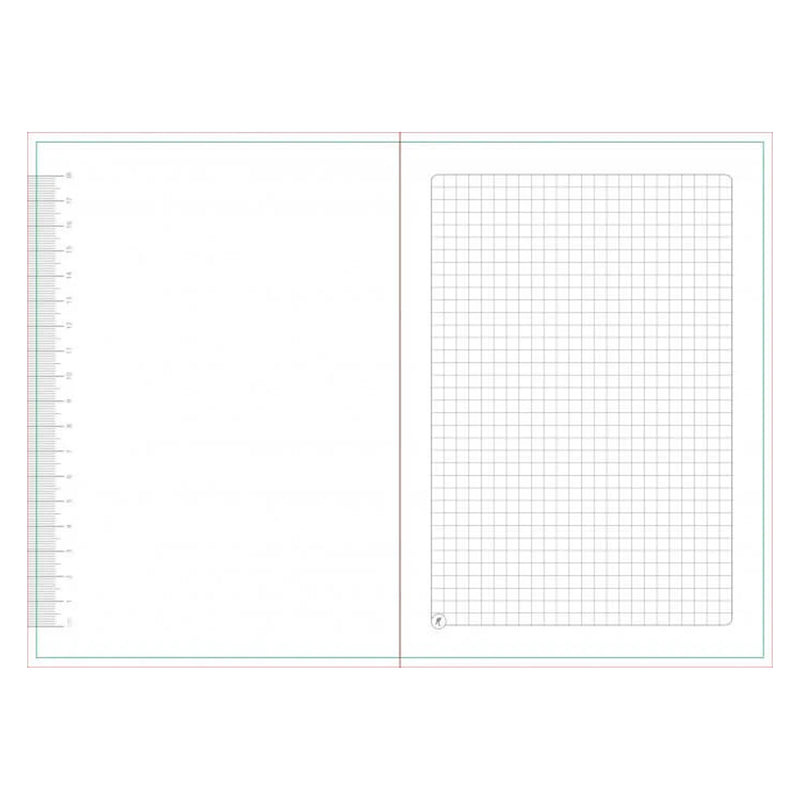 Vivid Notebook – A5 Semi Flexi Cover Buckram Material Round Corner with Elastic Band 200 Page.