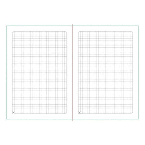 Vivid Notebook – A5 Semi Flexi Cover Buckram Material Round Corner with Elastic Band 200 Page.