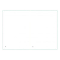 Vivid Notebook – A5 Semi Flexi Cover Buckram Material Round Corner with Elastic Band 200 Page.