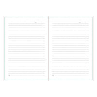 Vivid Notebook – A5 Semi Flexi Cover Buckram Material Round Corner with Elastic Band 200 Page.