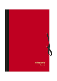 Portfolio File, (44cm X 62cm), Folder with Elastic Band (Suitable for A2 / A3 Size)