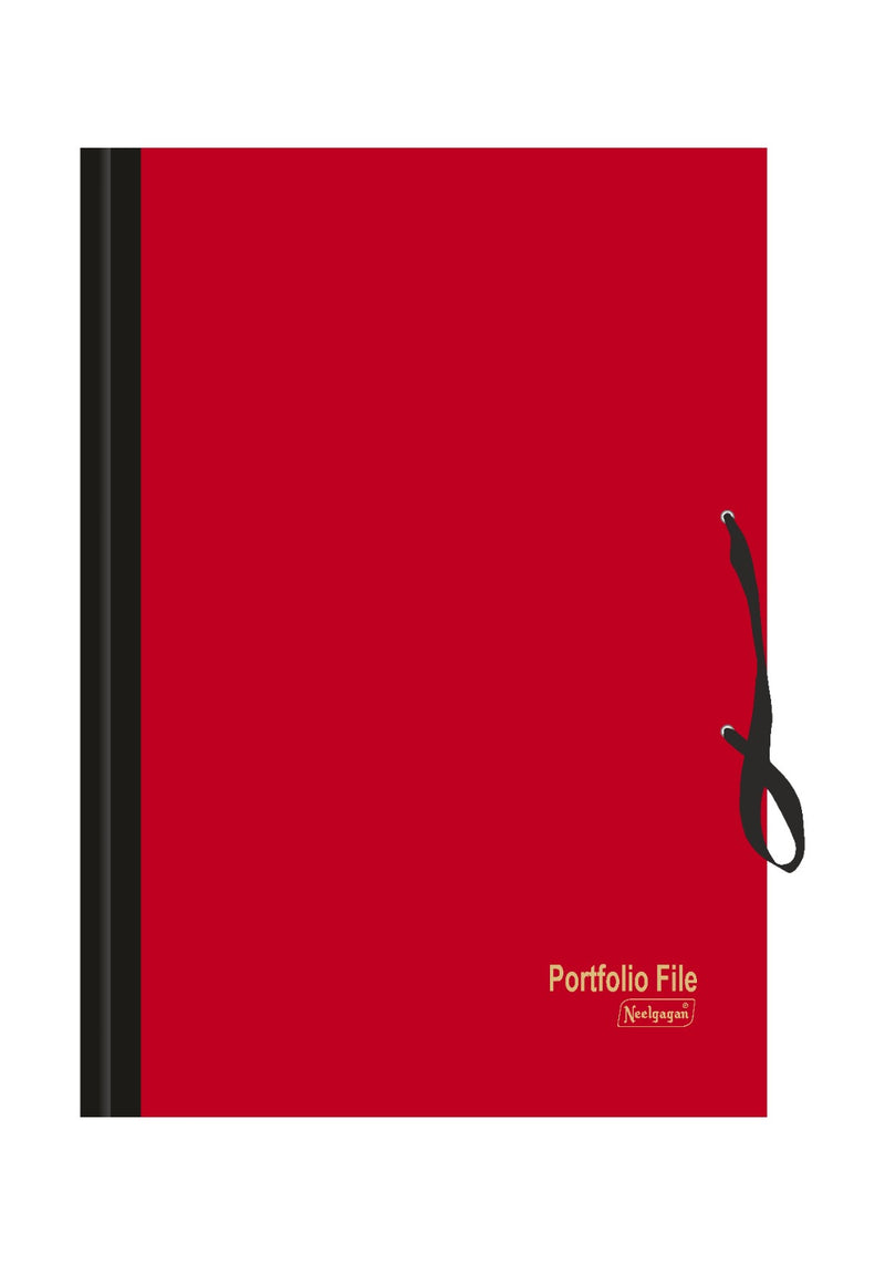 Portfolio File, (44cm X 62cm), Folder with Elastic Band (Suitable for A2 / A3 Size)