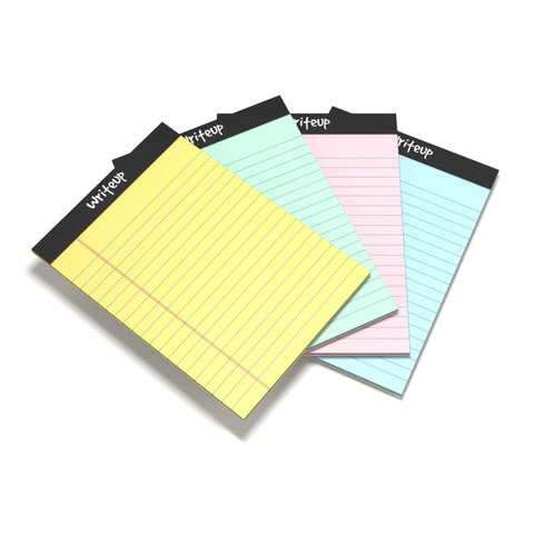 Writeup Pad A5 Writing Office Pads Premium 70 GSM Paper 100 Pages. (14.8 cm x 21.0 cm