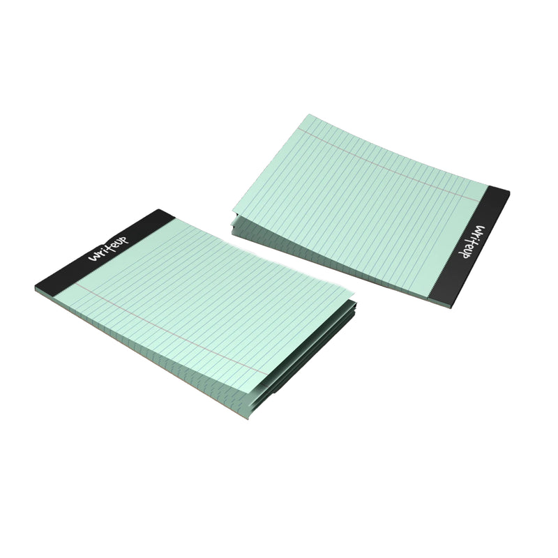 Writeup Pad A4 Writing Office Pads Premium 70 GSM Paper 100 Pages. (21.0 cm x 29.7 cm)