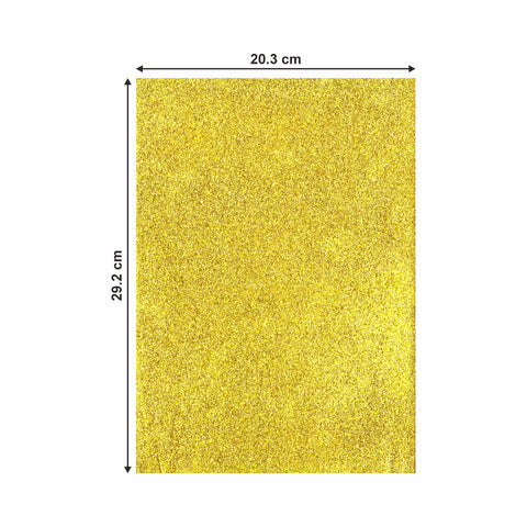 Neelgagan A4 Glitter Foam Sheet 10 Sheet