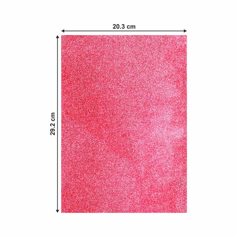 Neelgagan A4 Glitter Foam Sheet 10 Sheet