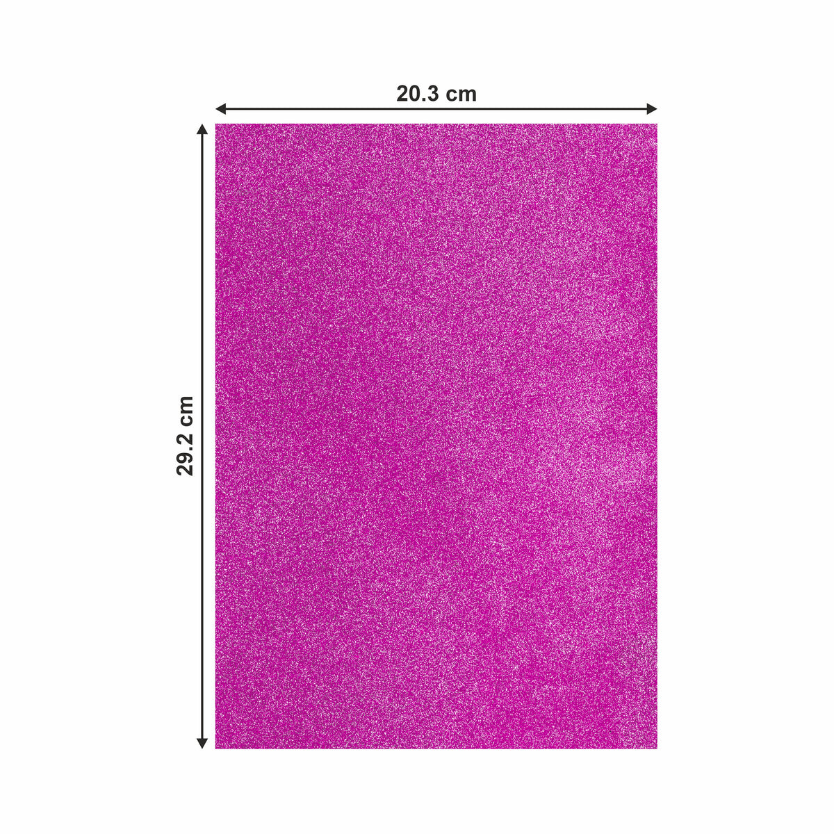 Neelgagan A4 Glitter Foam Sheet 10 Sheet