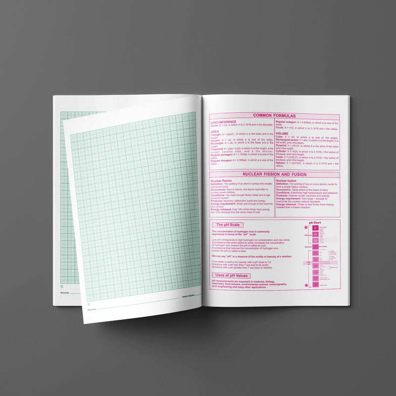 Genius Practical Notebook, (21.50cm X 26.50cm) Softcover