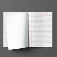 Pearl Notebook A4, Register, (21cm X 29.7cm) Softcover