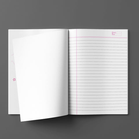 Pearl Notebook A4, Register, (21cm X 29.7cm) Softcover