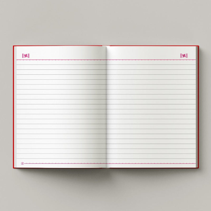 Mahalaxmi Notebook,  17.5cm x 22cm (Hardbound)