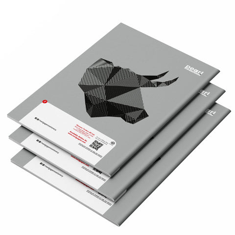 Pearl Notebook A4, Register, (21cm X 29.7cm) Softcover