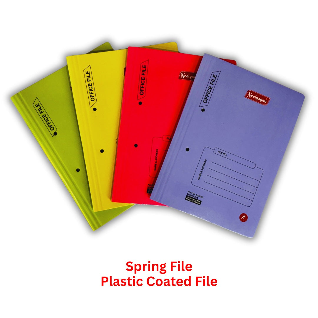 Special Flat Spine - Spring File Cobra (Suitable for A4 and Legal size paper)