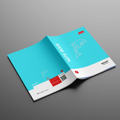 Smart Notebook Soft Cover Copy (17.5 cm x 23.5 cm ) Ruled