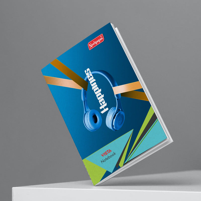 Vista Notebook, Register (17cm X 27cm) Softcover