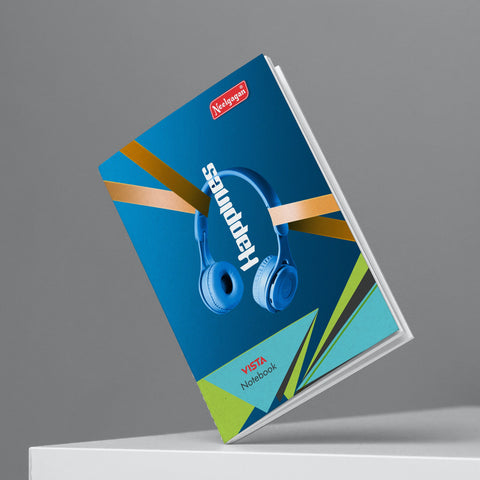 Vista Notebook, Register (17cm X 27cm) Softcover