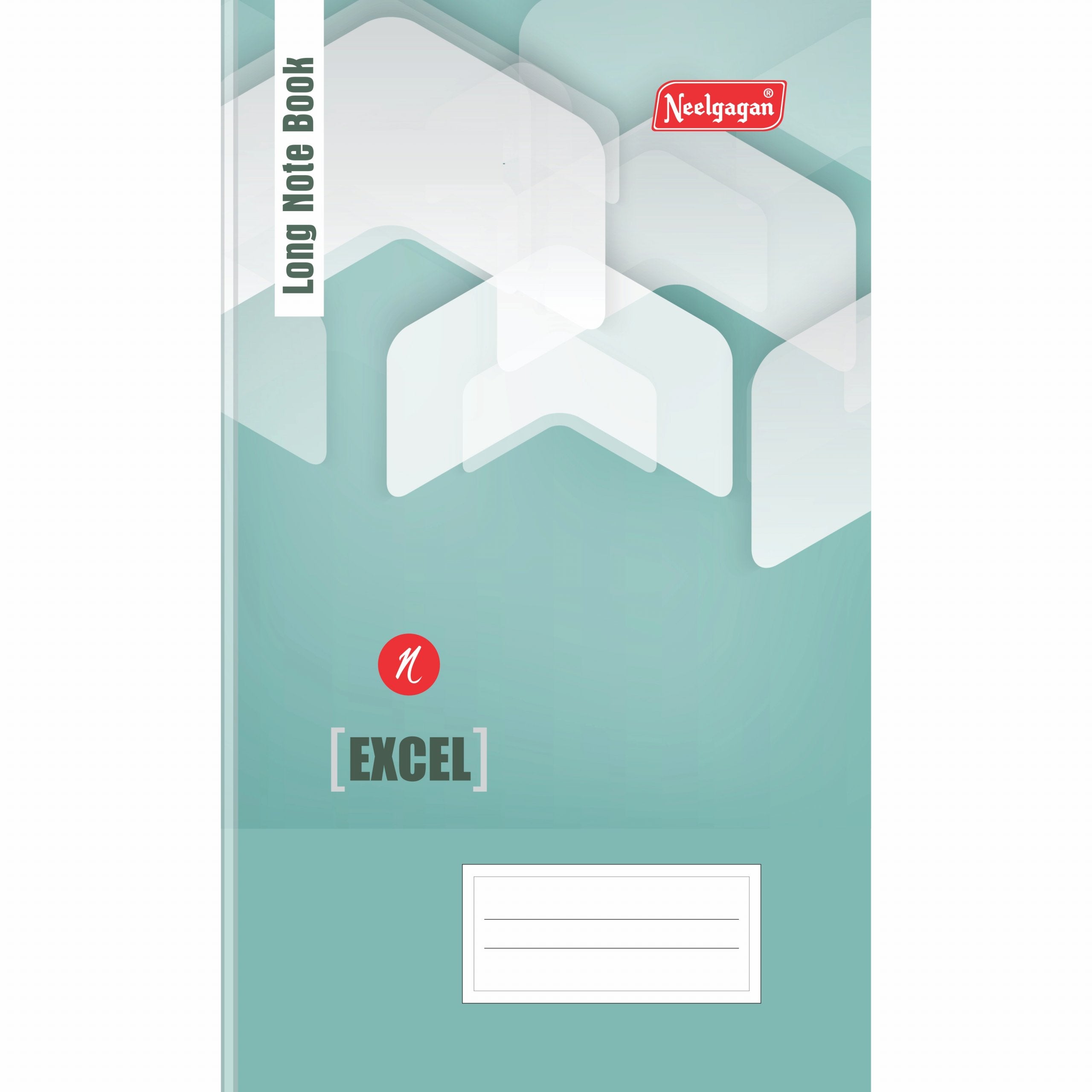 Excel Notebook, Register (19.0 cm x 30.5 cm) Hardbound – Neelgagan
