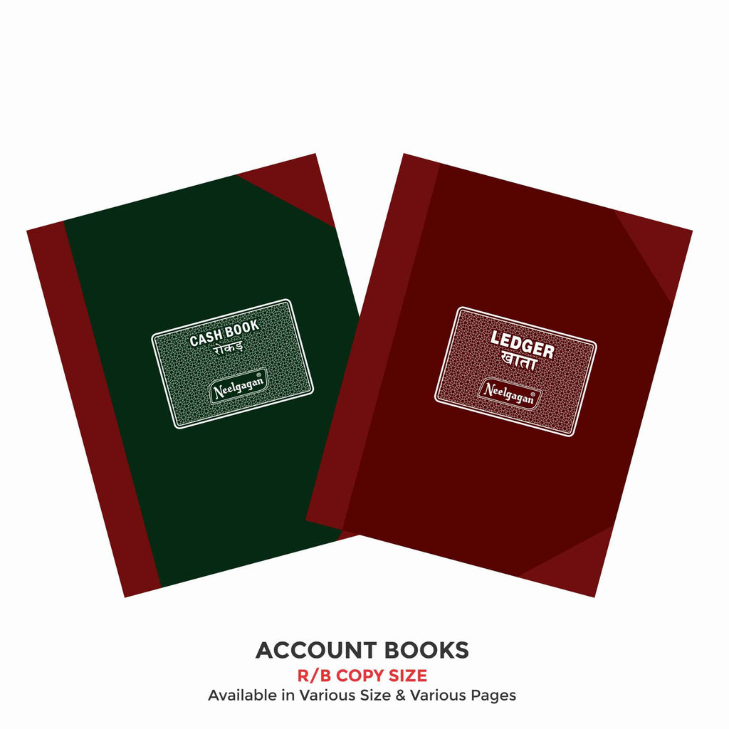 Account Books, Cash Book / Ledger Etc., R/B, Copy Size (16.5cm x 20.0c ...