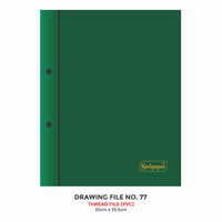 Drawing File No.77, 30cm X 35.5cm, (Thread File) PVC