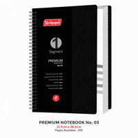 Premium Notebook No.03, 160 Pages, (21.7cm x 28.2cm)