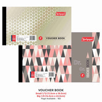 Voucher Book, 160 Pages (Small - 1/12 & Big - 1/8)