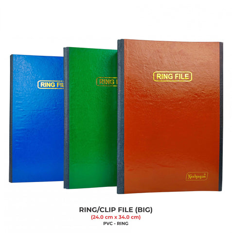 Ring & Clip Board File (Small/Big)
