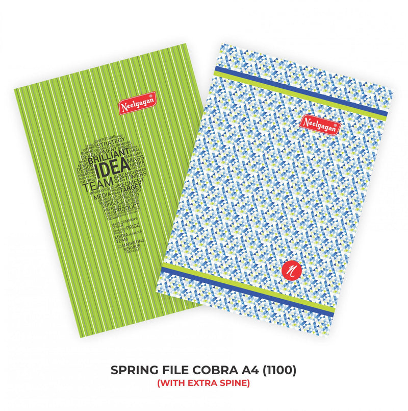 Extra Spine - Spring File Cobra (Suitable for more A4 and Legal size paper)