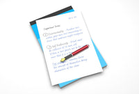 Slip Pad No. 22, Ruled & Plain (10.5 cm x 16.5 cm)