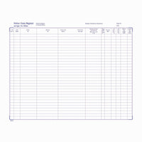 Gate Register - 144 pages, (21.2 cm x 33.5 cm) Hard Bound