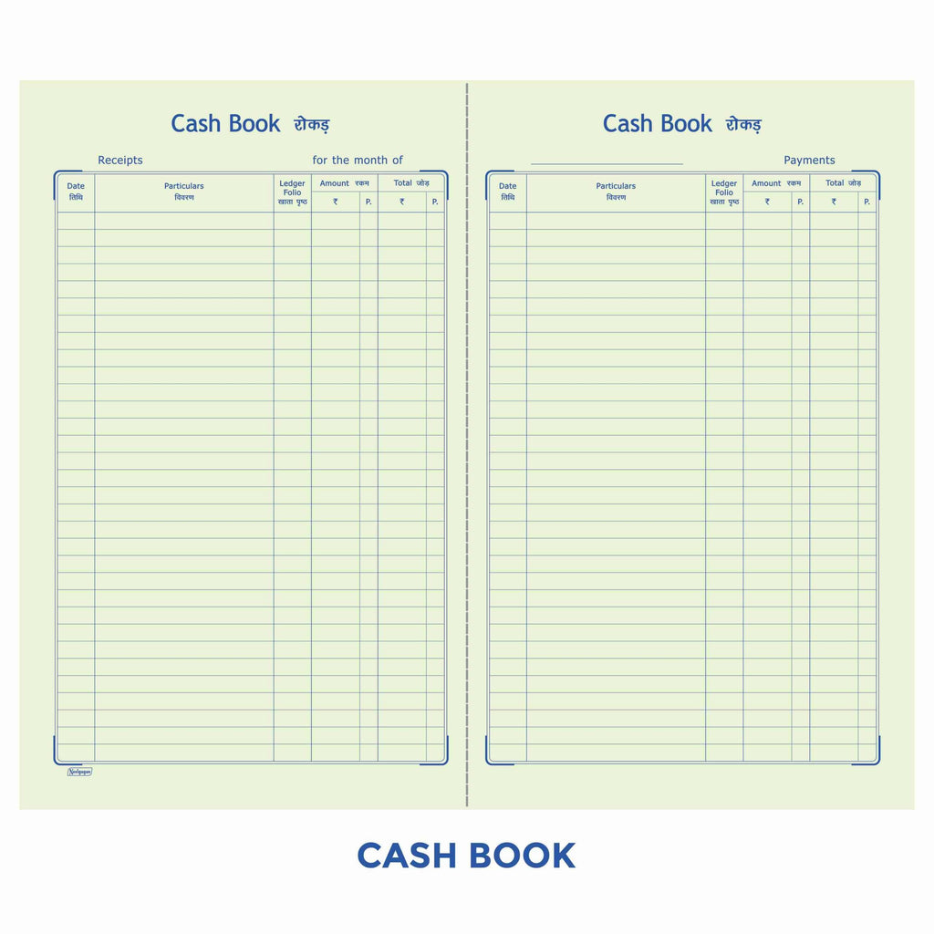 Account Boo Account Books, Cash Book / Ledger Etc., L/B, Register Size (19.0cm x 3 ...