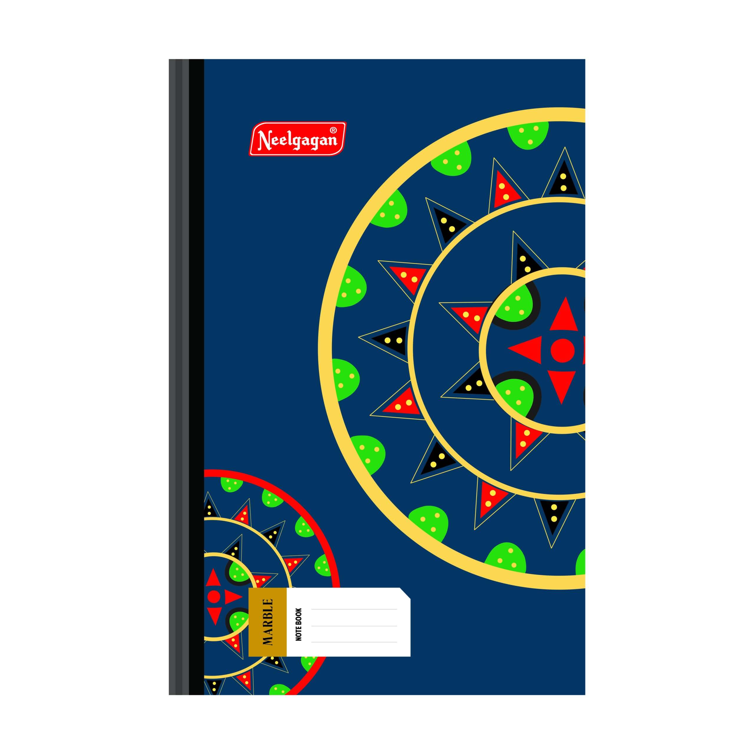 Marble Notebook , Register (19.0cm x 30.5cm) Hardbound – Neelgagan