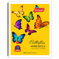 Spiral Notebook No. 77 - 80 & 160 Pages (17.0cm x 21.0cm)