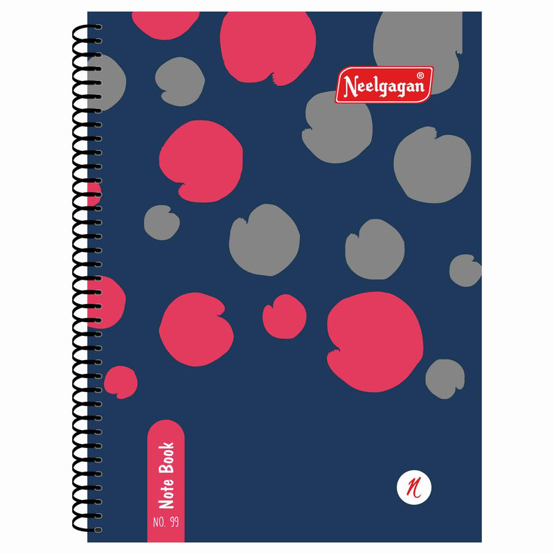 Spiral Notebook No. 99, 80 Pages, (18.5cm x 25.0cm)