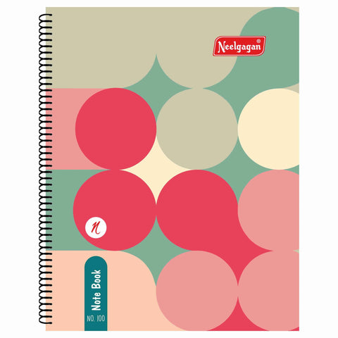 Spiral Notebook No. 100 - 80 & 160 Pages (22.0cm x 28.5cm)