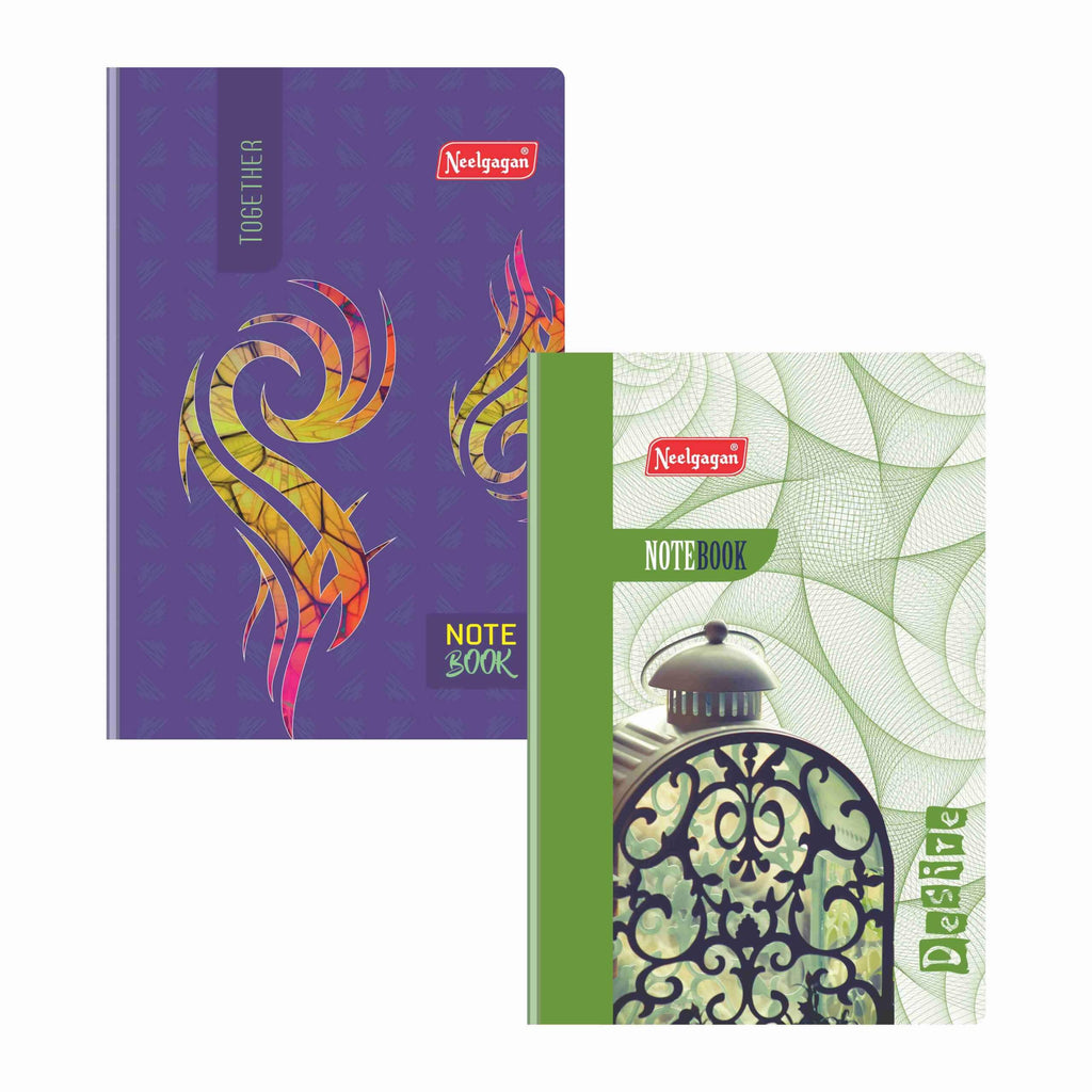 Fusion Notebook, 200 Pages, F-3, (10.7cm X 16.5cm) Hard Bound – Neelgagan