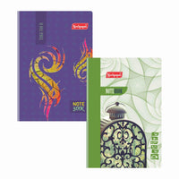 Fusion Notebook, 200 Pages, F-3, (10.7cm X 16.5cm)  Hard Bound