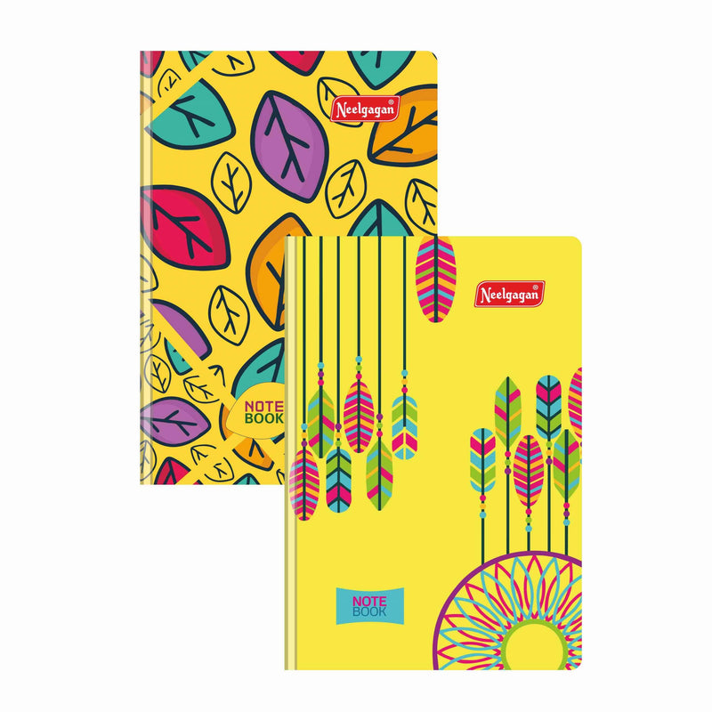 Fusion Notebook, 200 Pages, F-4, (12.5cm X 18.2cm)  Hard Bound