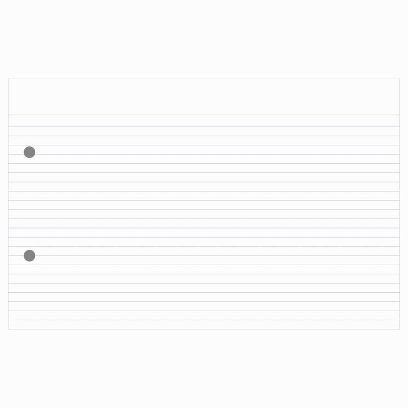 Recipe Card, 50 Cards, 11.5cm x 21.5 cm